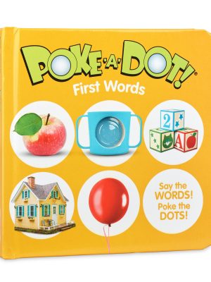 Poke-a-Dot: First Words Board Book