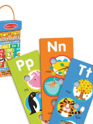 Poke-A-Dot Jumbo Alphabet Learning Cards