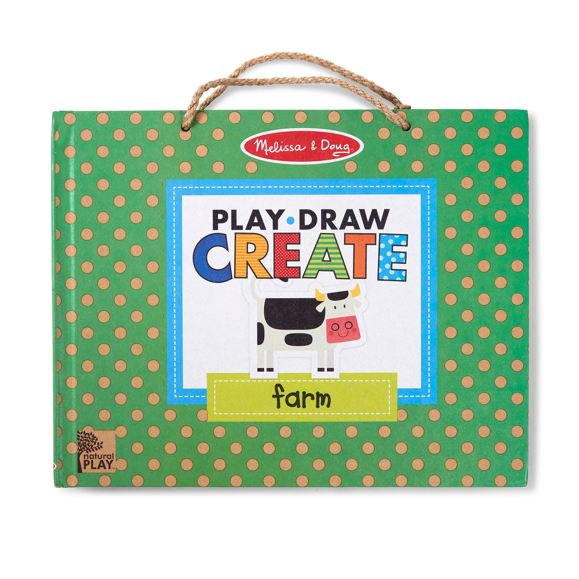 Natural Play: Play. Draw. Create Reusable Drawing & Magnet Kit ?C Farm - Image 5