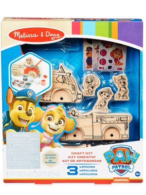PAW Patrol Wooden Craft Kit - Vehicles