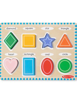 Shapes Chunky Puzzle - 8 Pieces