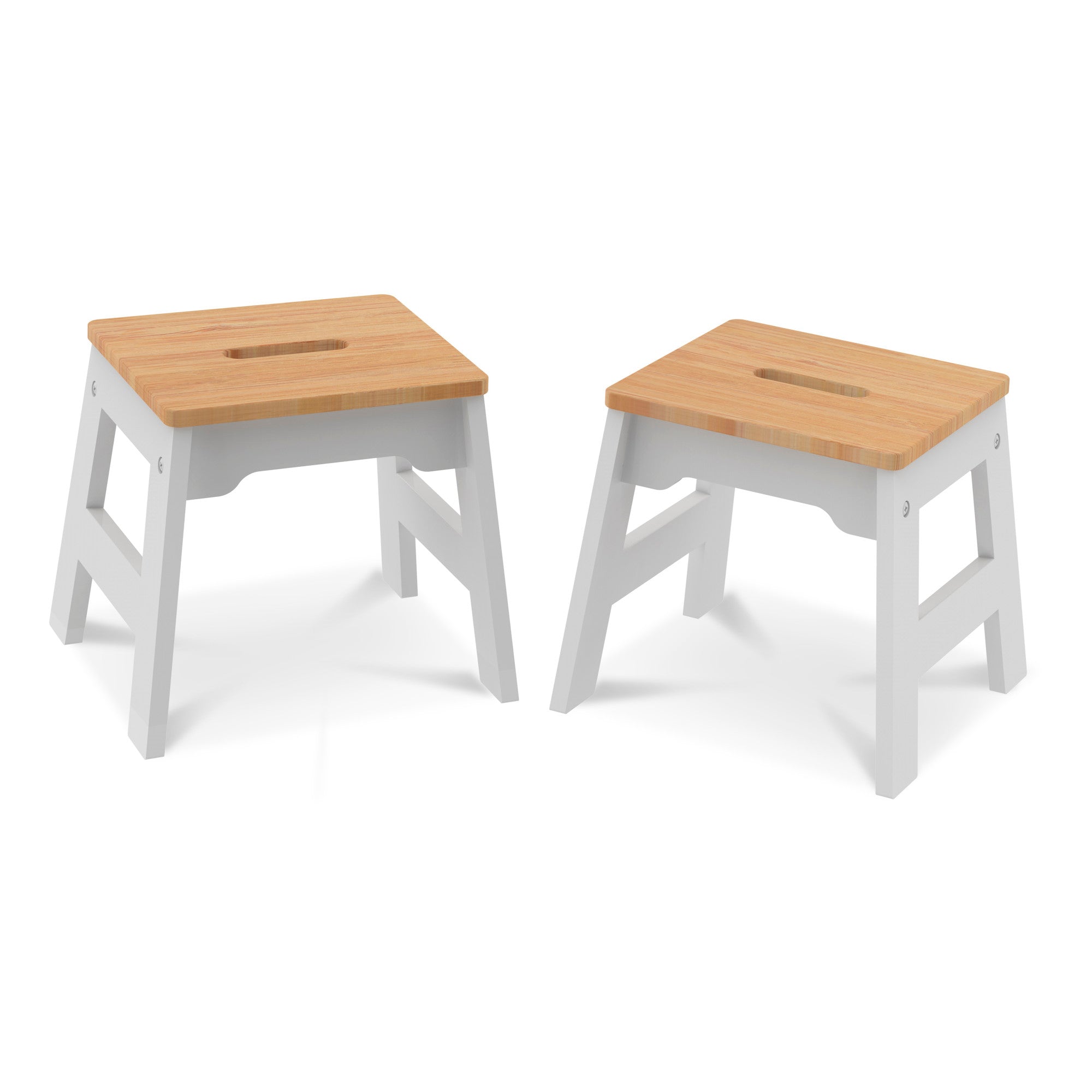 Wooden Stools ?C Set of 2