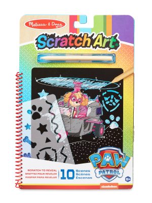 PAW Patrol Scratch Art Pad - Skye
