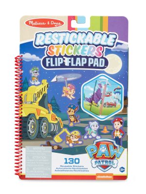 PAW Patrol Restickable Stickers Flip-Flap Pad - Ultimate Rescue