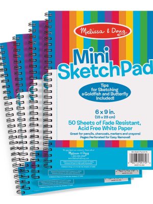 Mini Sketch Pad 4-Pack