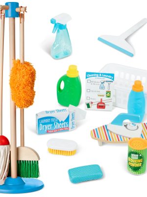 Deluxe Cleaning & Laundry Play Set