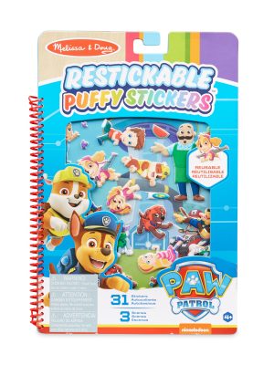 PAW Patrol Restickable Puffy Stickers - Adventure Bay