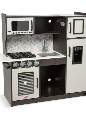 Wooden Chef's Kitchen - Charcoal