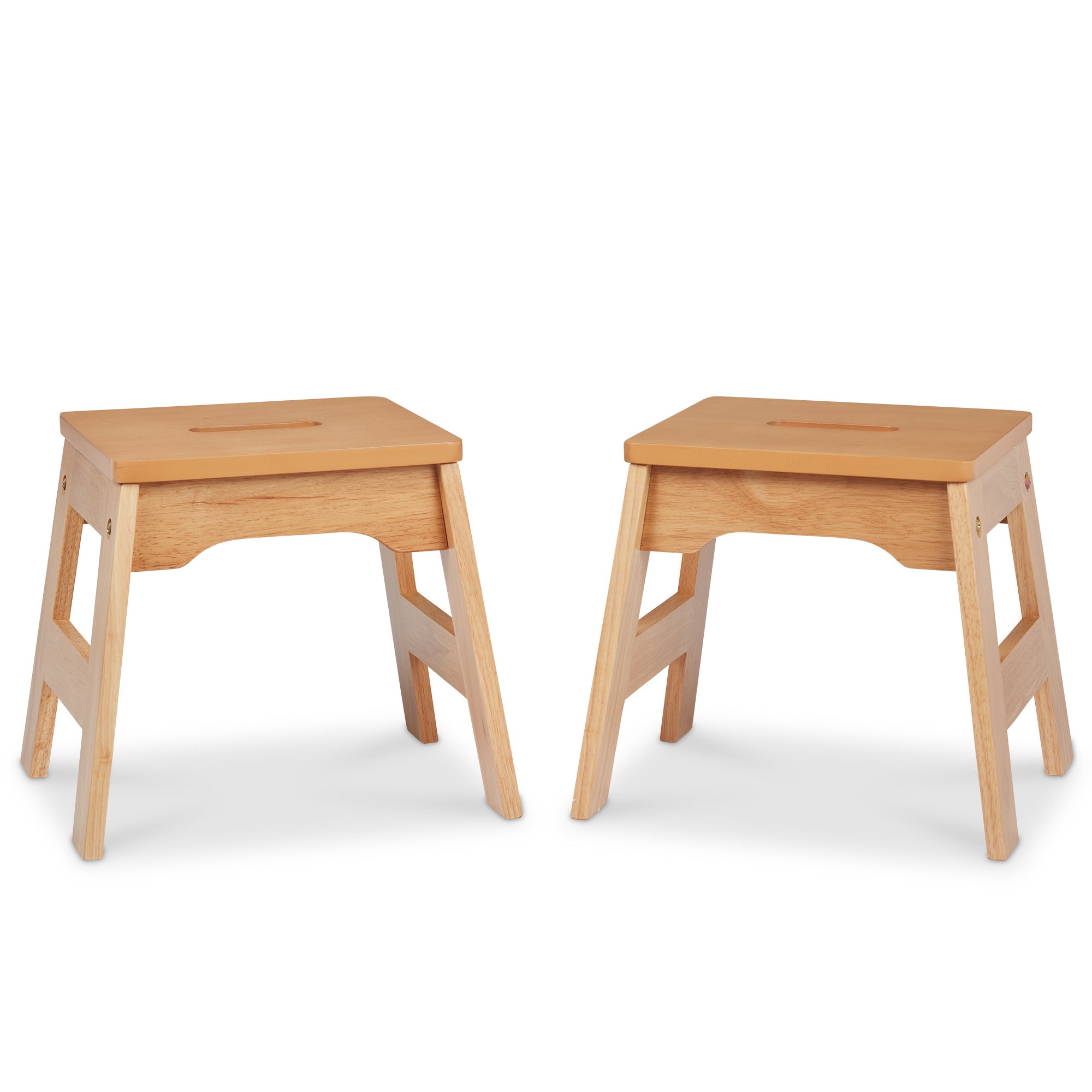 Wooden Stools ?C Set of 2