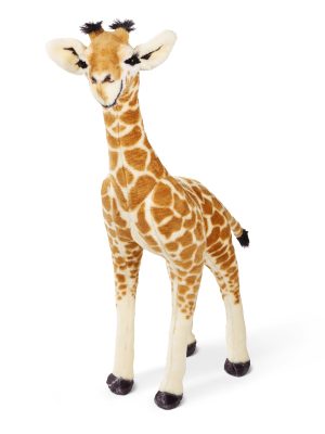 Lifelike Plush Baby Giraffe