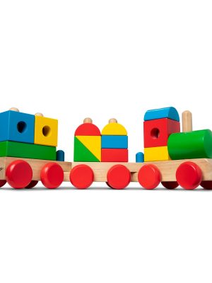 Jumbo Wooden Stacking Train ?C Classic