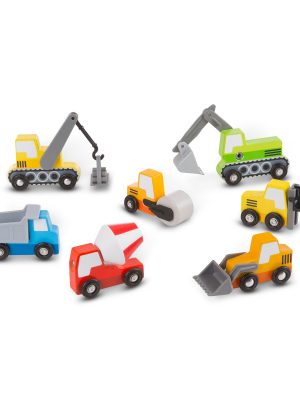 Wooden Construction Site Vehicles