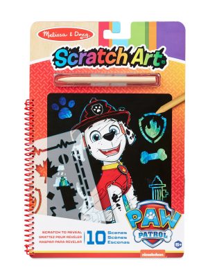 PAW Patrol Scratch Art Pad - Marshall