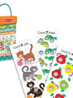 Poke-A-Dot Jumbo Number Learning Cards