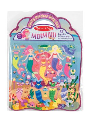 Puffy Sticker Play Set - Mermaid