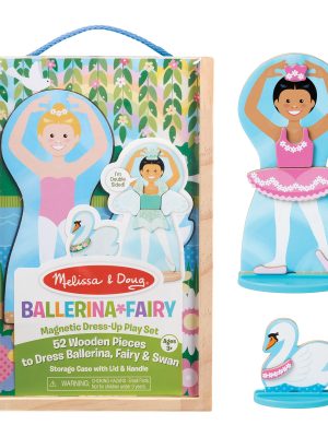 Ballerina/Fairy Magnetic Dress-Up Play Set