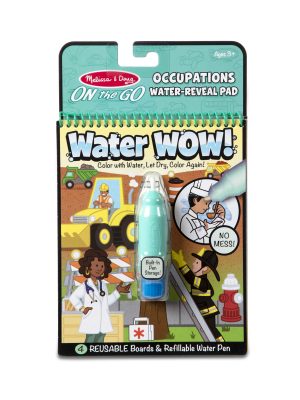 Water Wow! Occupations - Water Reveal Pad On the Go Travel Activity