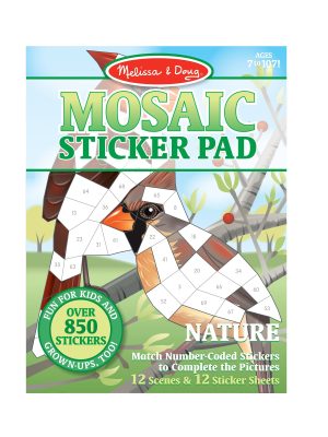 Mosaic Sticker Pad - Nature