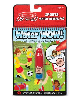 On the Go Water WOW!? Water-Reveal Activity Pad ?C Sports