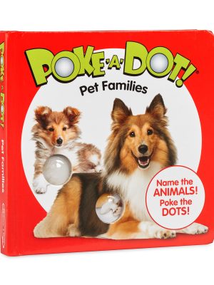 Poke-a-Dot: Pet Families Board Book