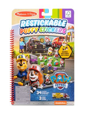 PAW Patrol Restickable Puffy Stickers - Big Truck Pups
