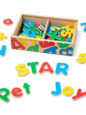 Wooden Letter Alphabet Magnets