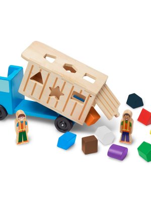 Shape-Sorting Dump Truck