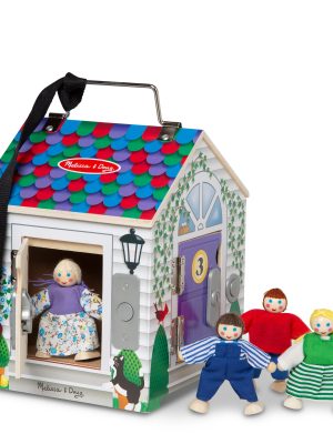 Wooden Doorbell House