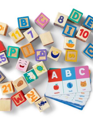 Ms. Rachel? Wooden Learning Blocks