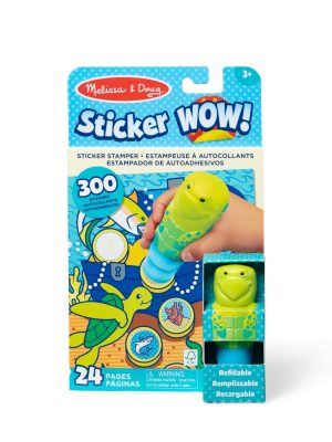 Sticker WOW!? Activity Pad & Sticker Stamper - Sea Turtle