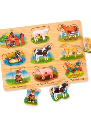 Farm Sound Puzzle - 8 Pieces