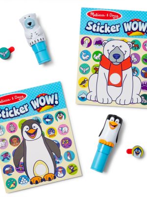 Sticker WOW!? Activity Pads & Sticker Stampers VALUE PACK - Winter