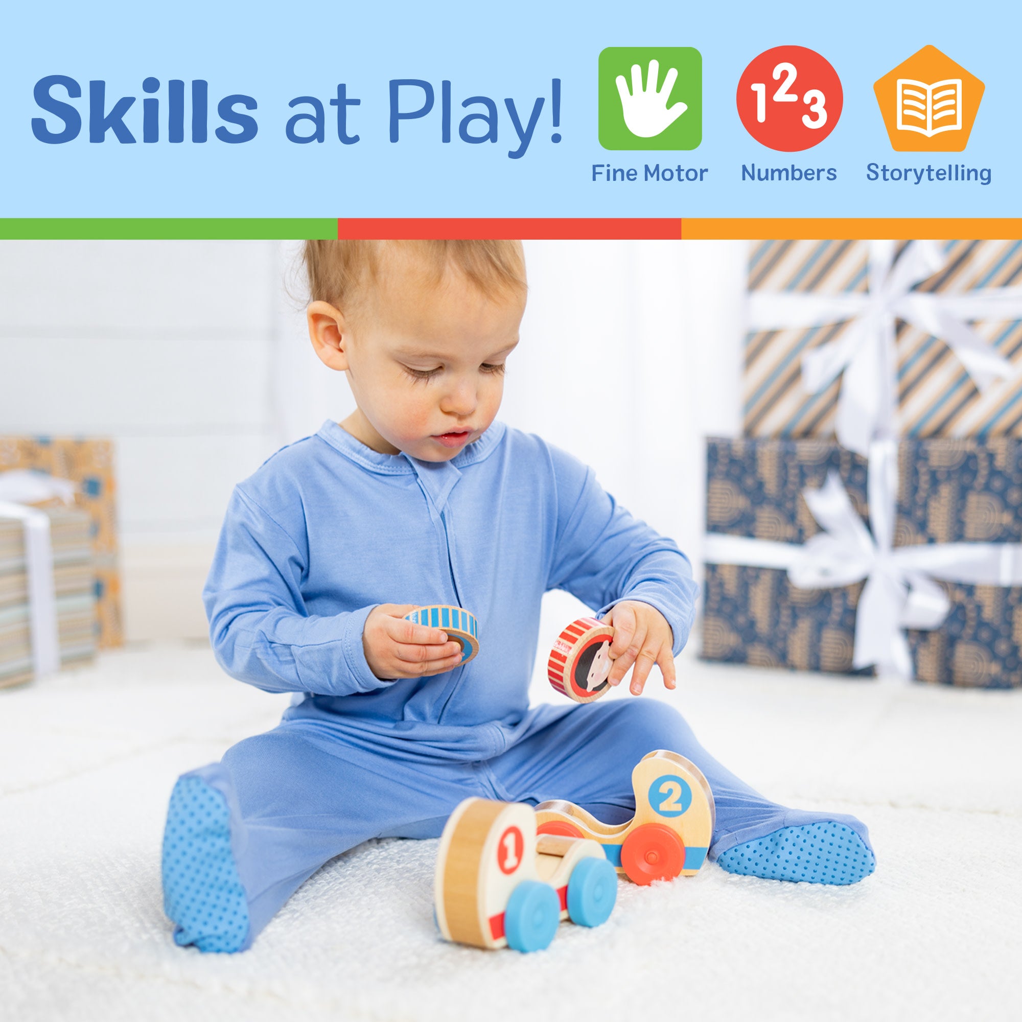 GO Tots Wooden Race Cars - Image 5