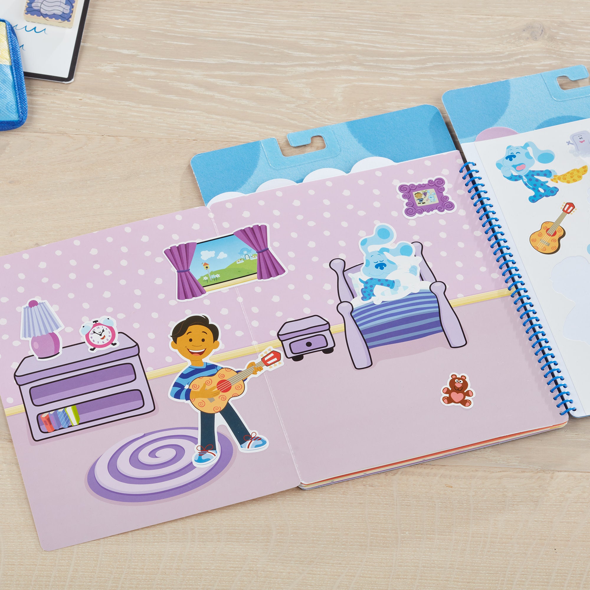 Blue's Clues & You! Restickable Stickers Pad - Places Blue Loves - Image 2