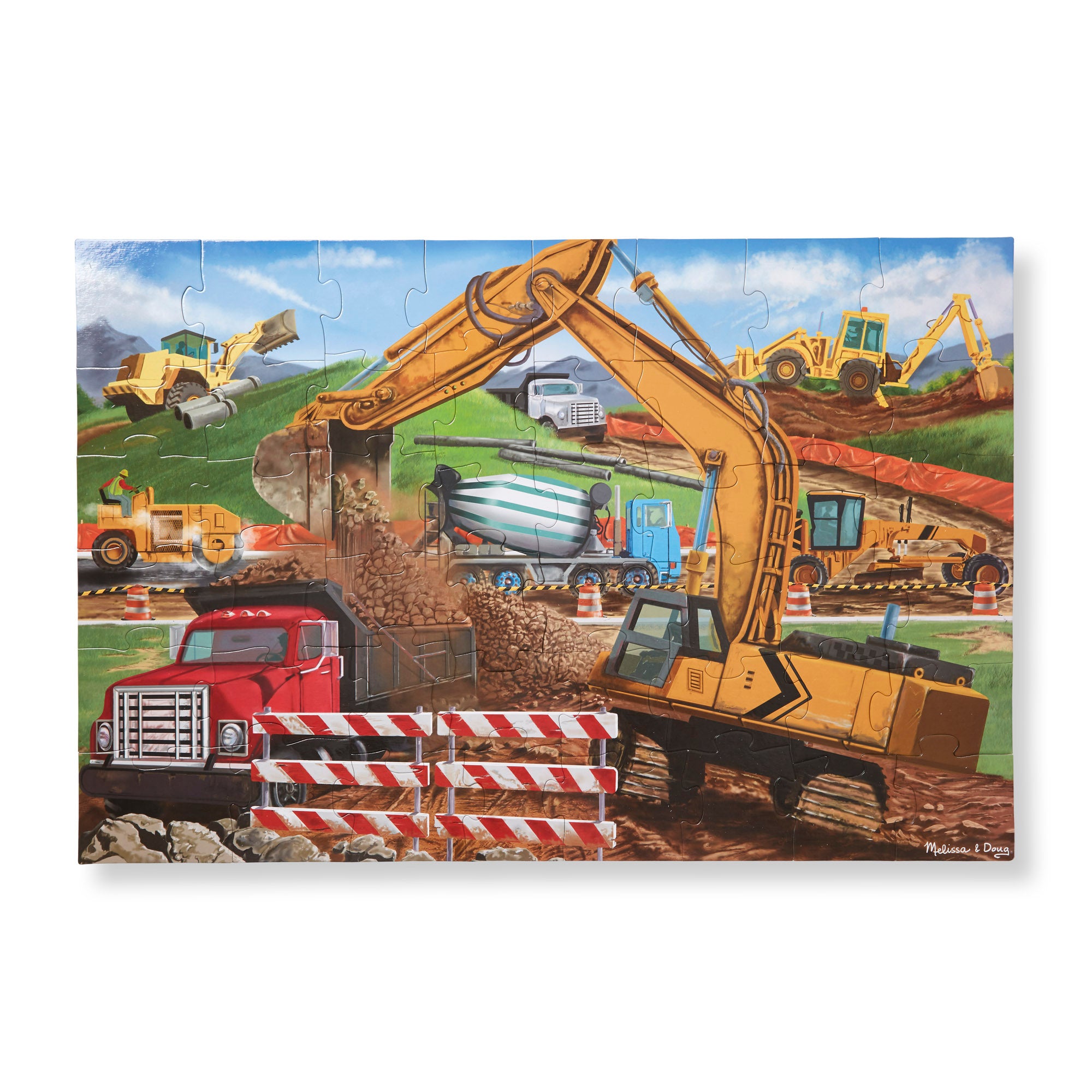 Building Site Floor Puzzle - 48 Pieces - Image 4