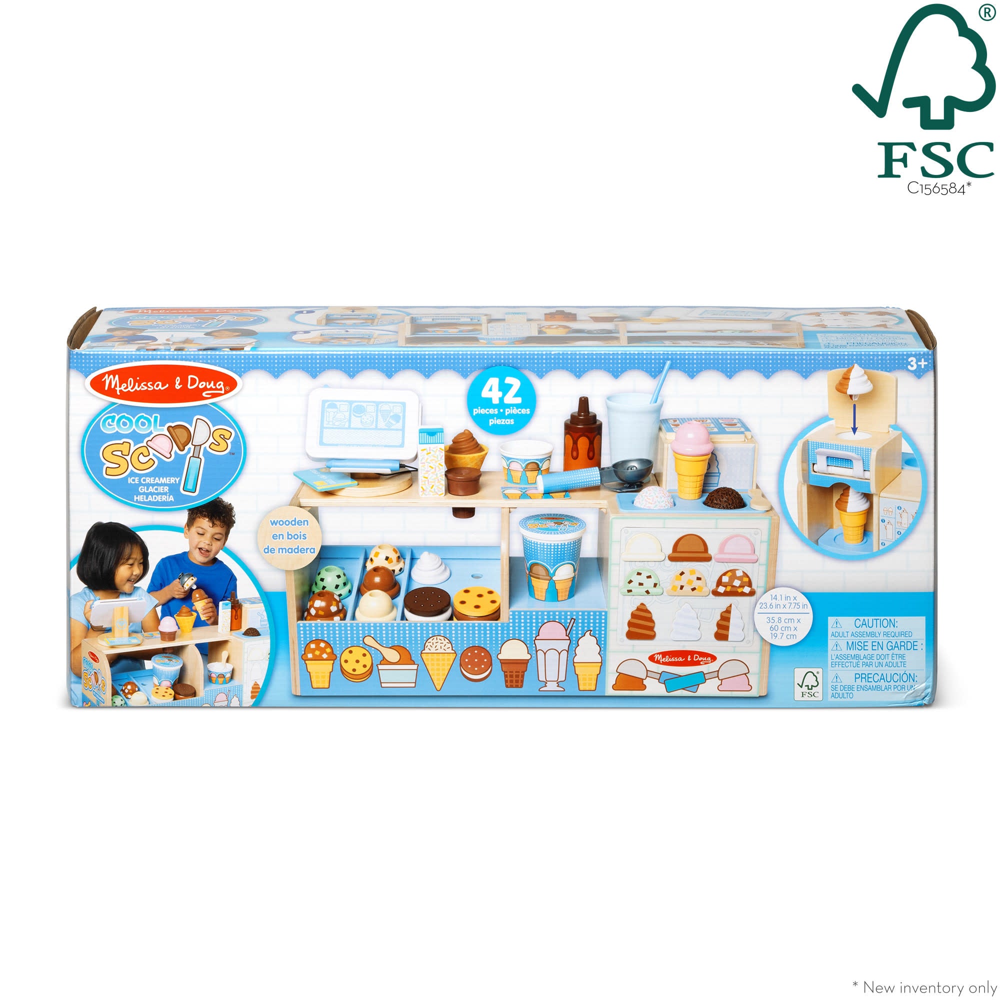 Wooden Cool Scoops Ice Creamery - Image 3