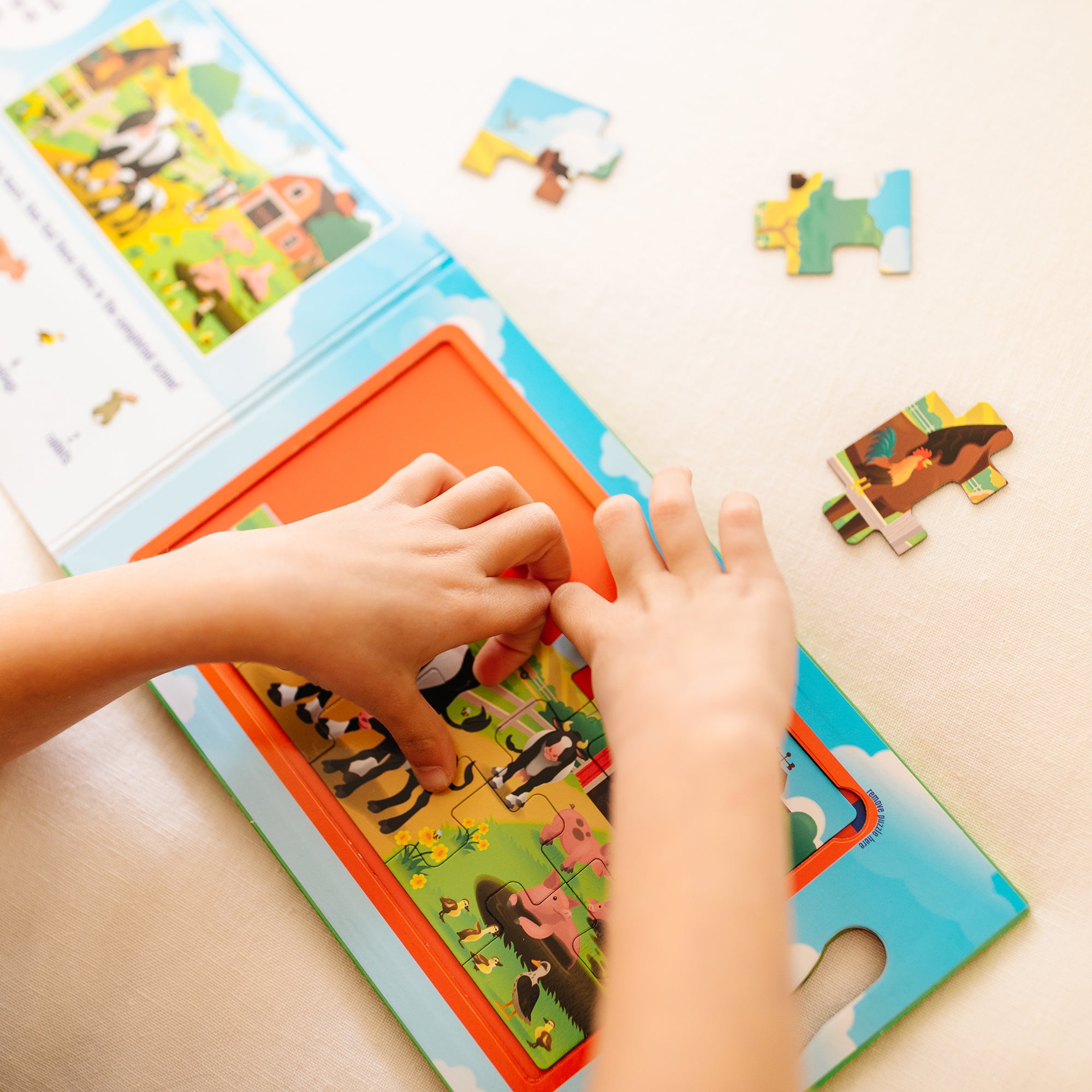 Take-Along Magnetic Jigsaw Puzzles ?C On the Farm - Image 10