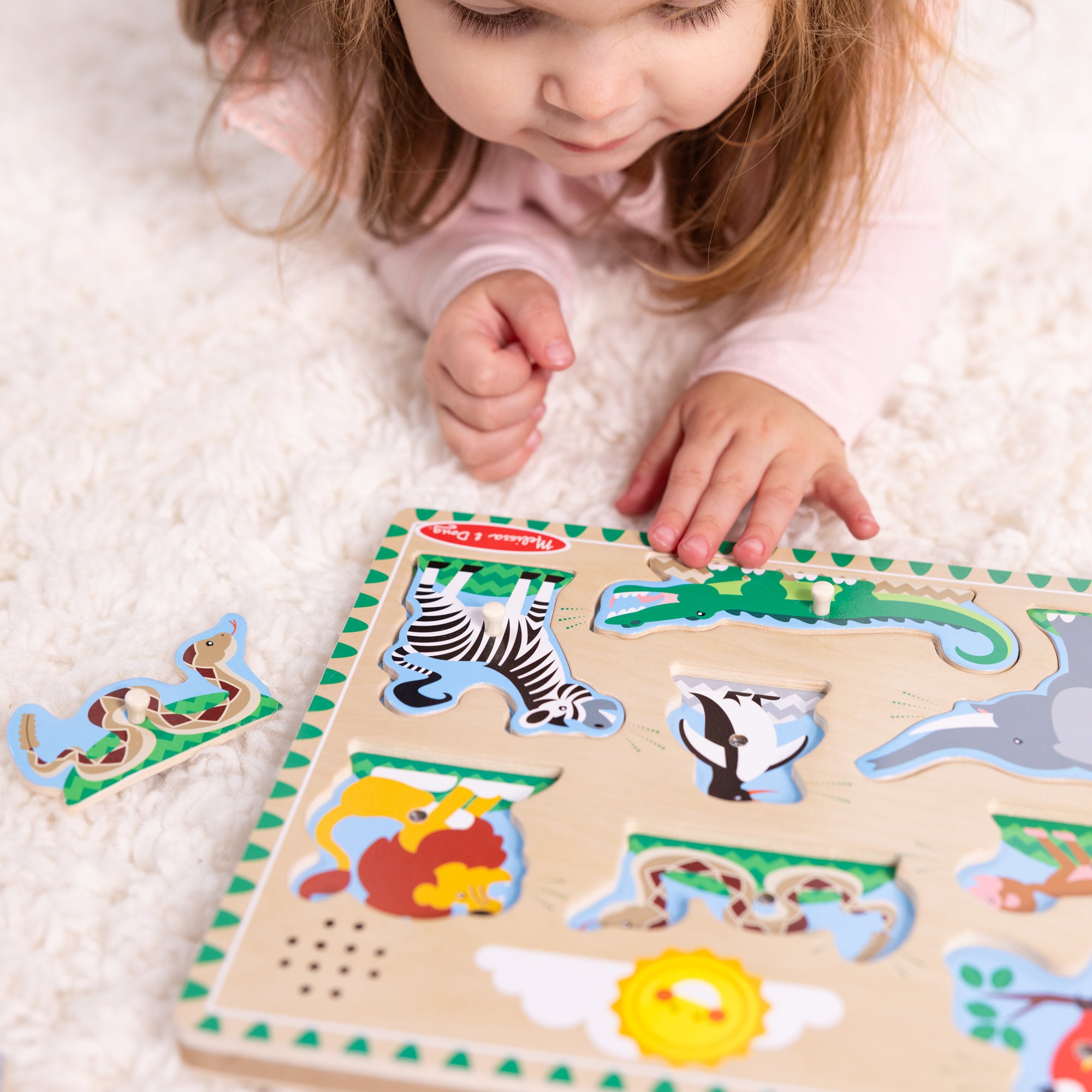 Zoo Animals Sound Puzzle - 8 Pieces - Image 8