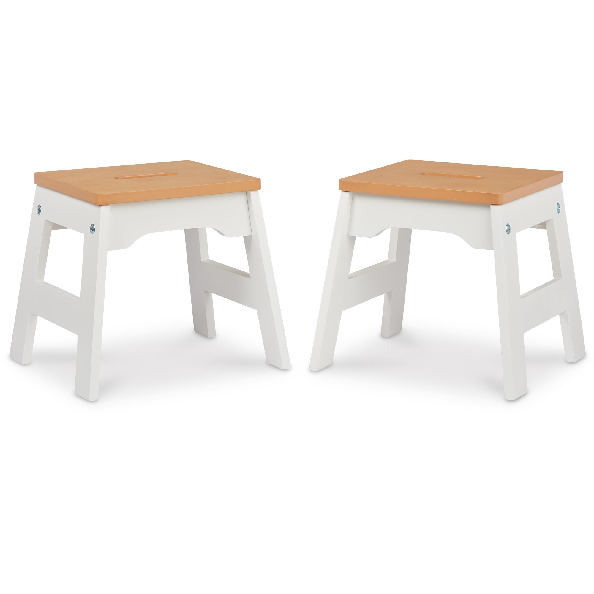 Wooden Stools ?C Set of 2 - Image 4
