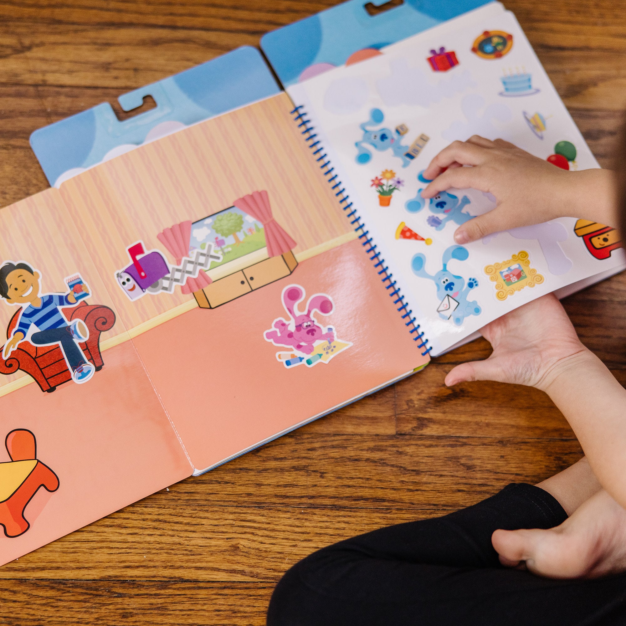 Blue's Clues & You! Restickable Stickers Pad - Places Blue Loves - Image 8
