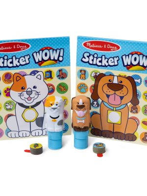 Sticker WOW!? Activity Pads & Sticker Stampers VALUE PACK - Pets