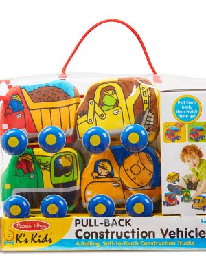 K's Kids Pull-Back Construction Vehicles