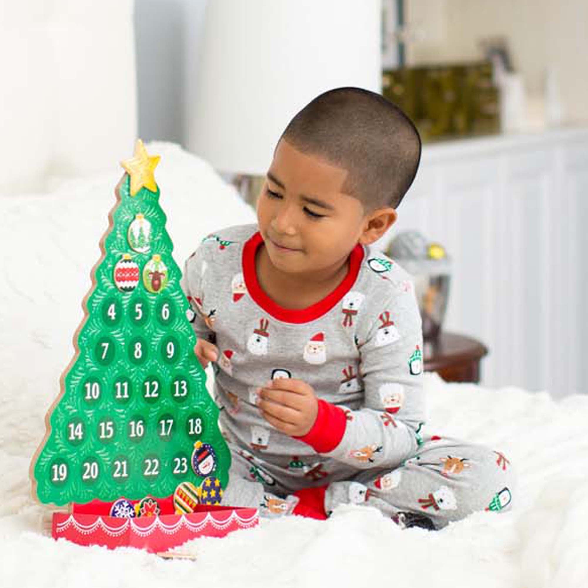 Countdown to Christmas Wooden Seasonal Calendar - Image 10