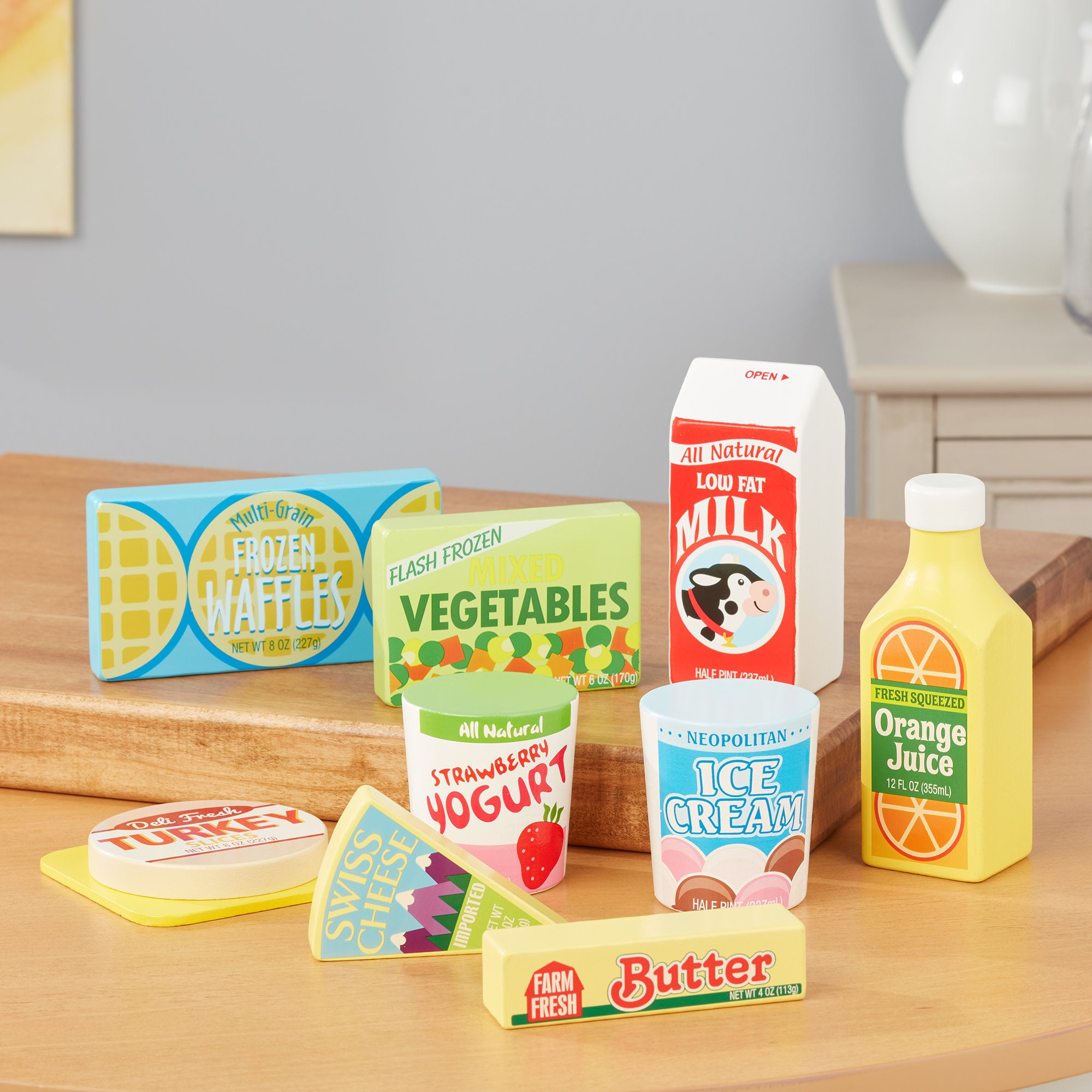 Wooden Fridge Food - Image 9