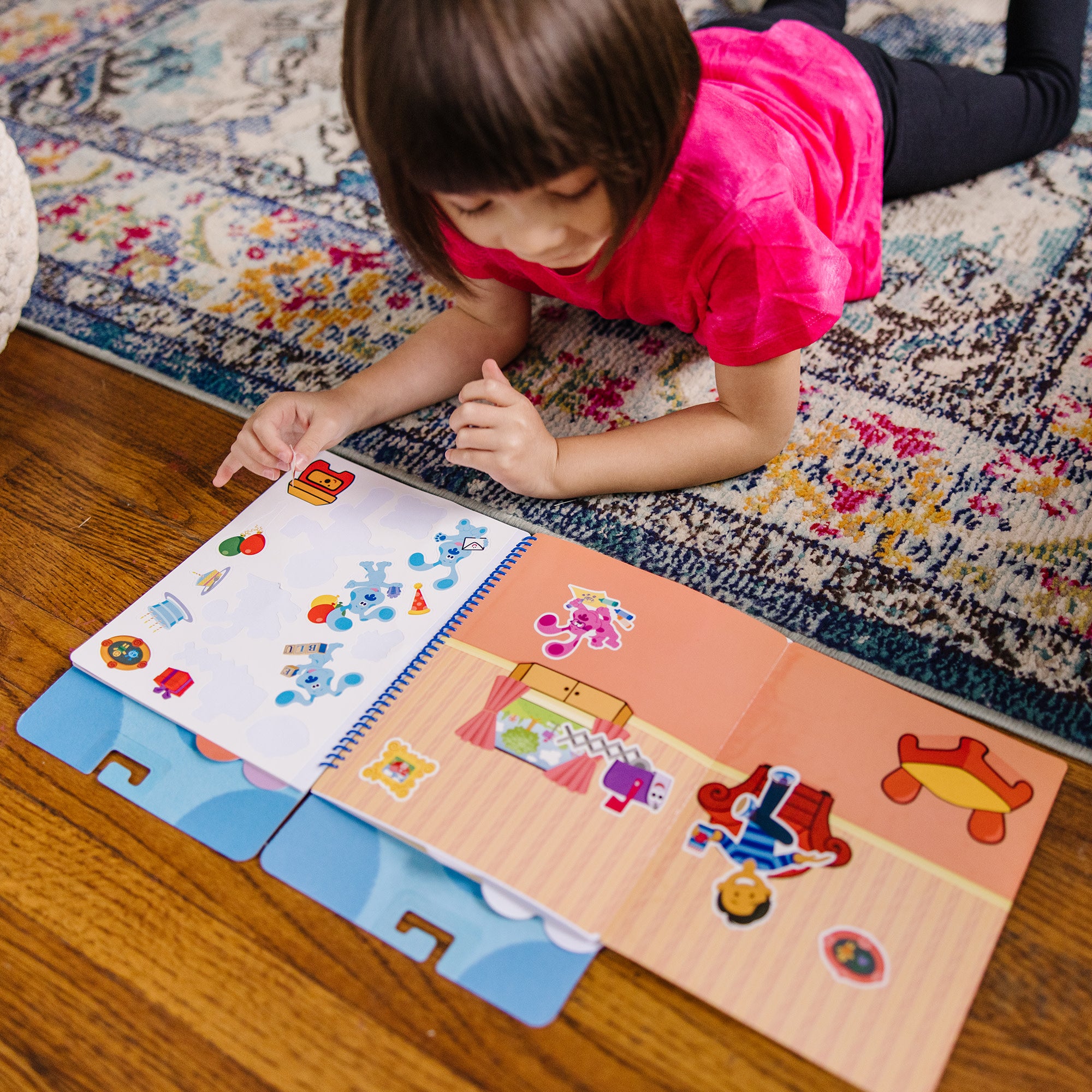 Blue's Clues & You! Restickable Stickers Pad - Places Blue Loves - Image 4