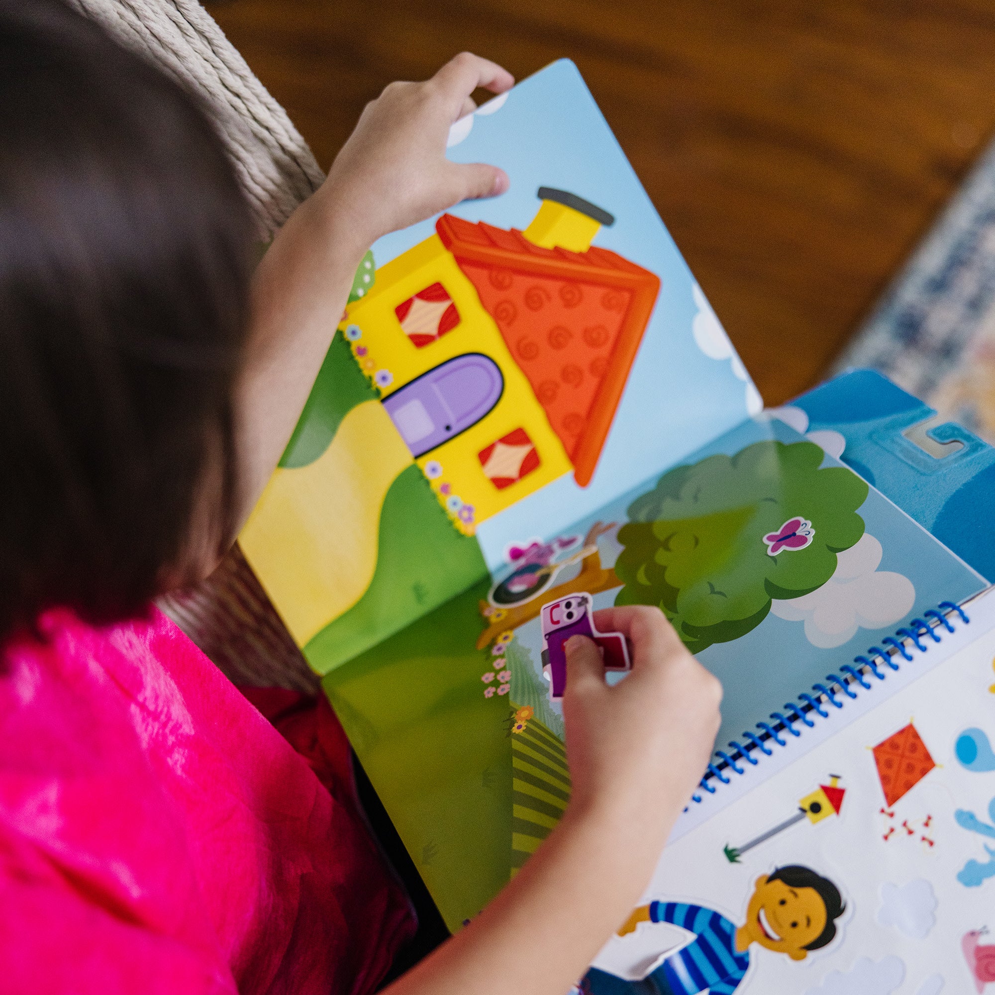 Blue's Clues & You! Restickable Stickers Pad - Places Blue Loves - Image 6