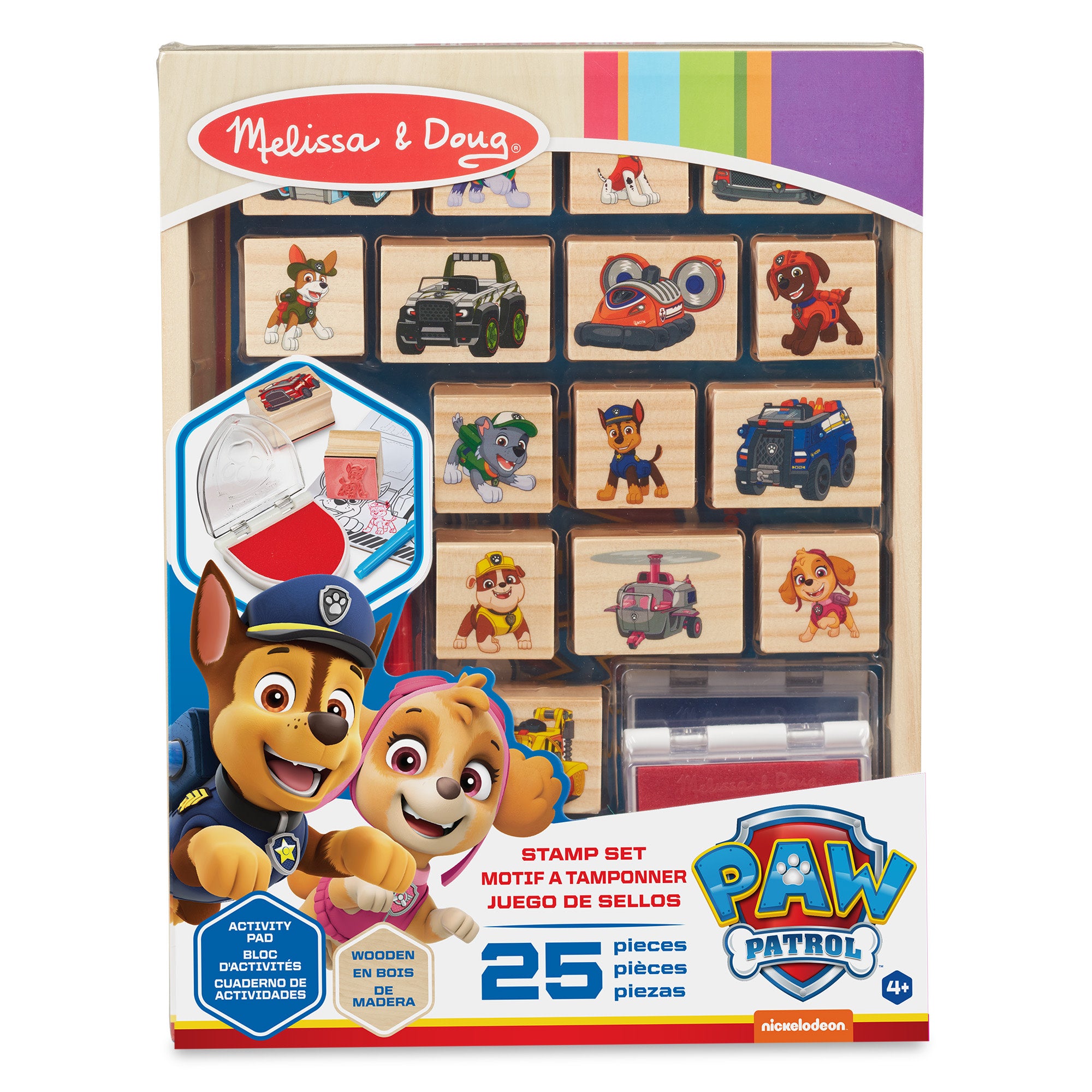 PAW Patrol Wooden Stamps Activity Set - Image 3