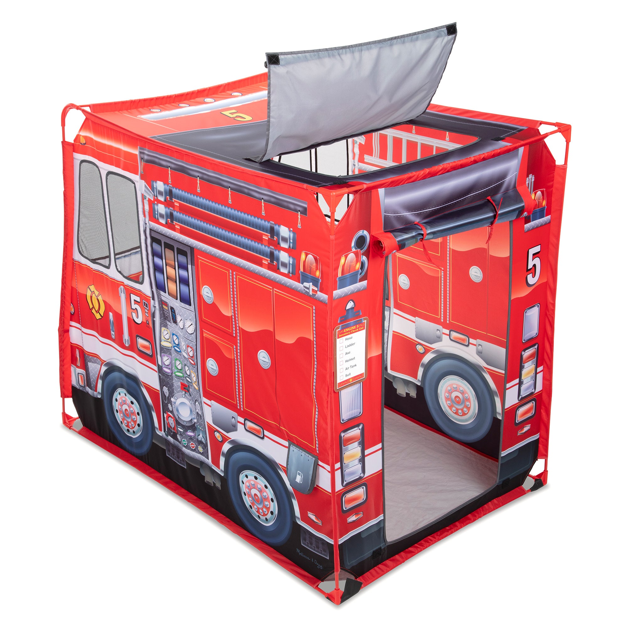 Fire Truck Play Tent - Image 4