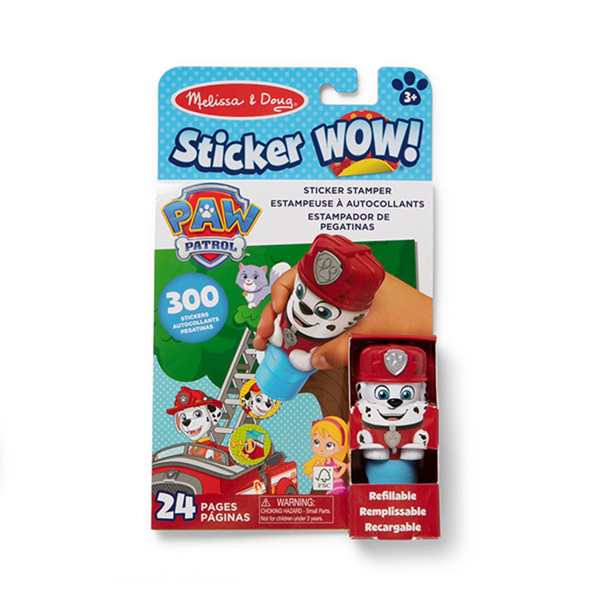 Sticker WOW!? Activity Pad & Sticker Stamper - PAW Patrol Marshall