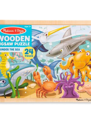 Wooden Jigsaw Puzzle - Under the Sea - 24 Pieces